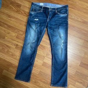 Gap vintage denim distressed jeans women's size 31 / 12, amazing condition